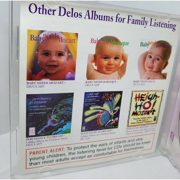 Baby Needs Bach Classical Music For Baby CD No Scratches Clean - Picture 5 of 8